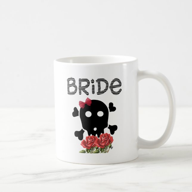 Skull Bride Kaffeetasse (Rechts)