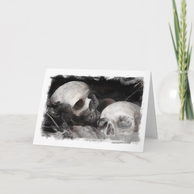 Skull Buddies Karte (Vorderseite)