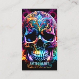 Skull Business Card Visitenkarte