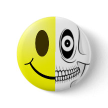 Skull-Button