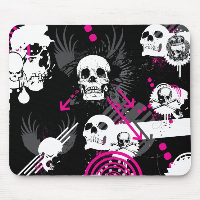 Skull Chaos Mousepad (Vorne)