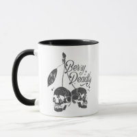 Skull Cherry Spooky und Sweet Gothic Halloween
