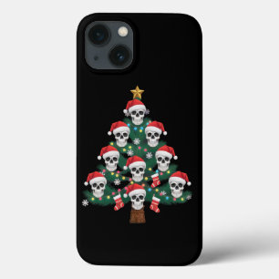 Skull Christmas Tree Pajama Cool Skeleton Santa Case-Mate iPhone Hülle