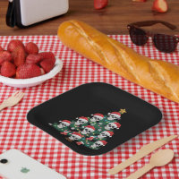 Skull Christmas Tree Pajama Cool Skeleton Santa