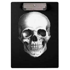 SKULL CLIPBOARD KLEMMBRETT