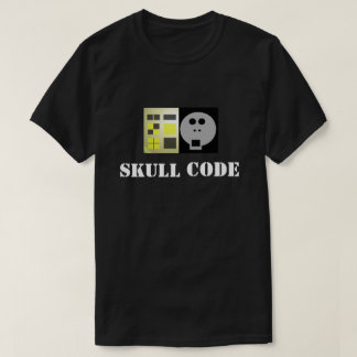 Skull Code V2: Skullnskin Graphics Tee By J.H.T.