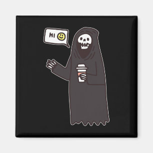 Skull Concert Graphic T-Shirts Funny Gothic Y2K Ha Magnet