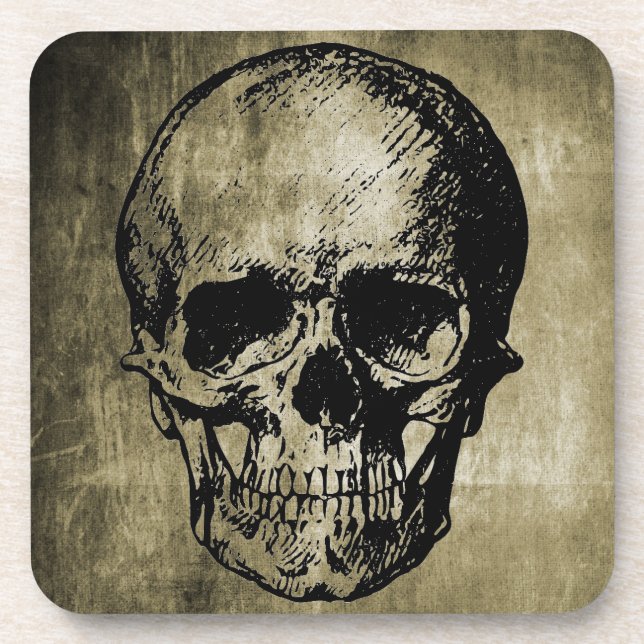 Skull Cork Untersetzer (Vorderseite)