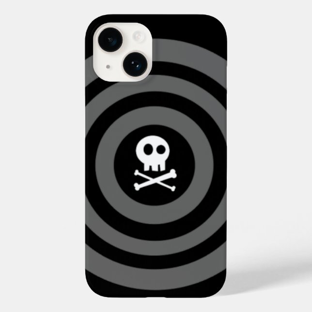 ~ Skull + Crossbones ~ Case-Mate iPhone 14 Hülle (Rückseite)