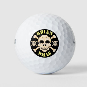 Skull & Crossbones Maßgeschneiderte Golfbälle