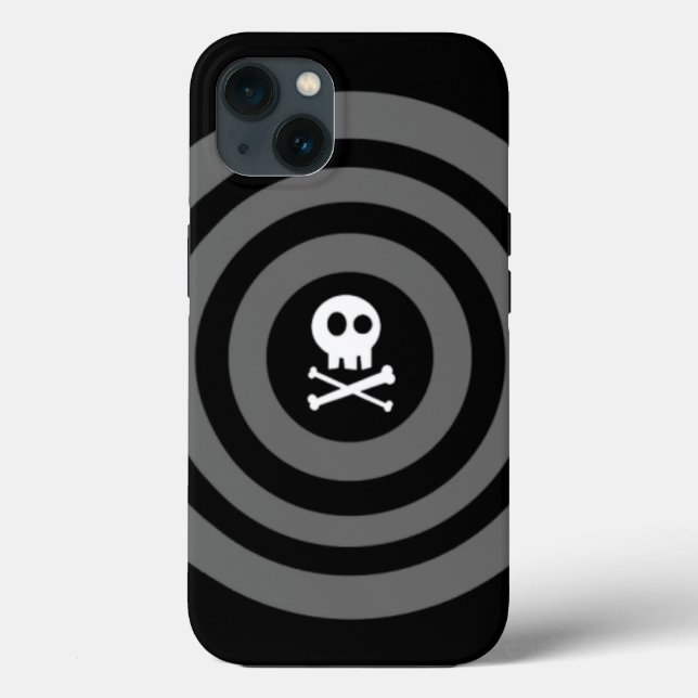 ~ Skull + Crossbones ~ OtterBox iPhone Case (Rückseite)