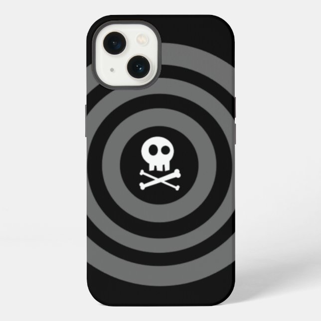 ~ Skull + Crossbones ~ OtterBox iPhone Case Hülle (Rückseite)