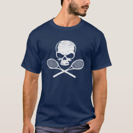 Skull & Crossed Racquets Tennis T - Shirt