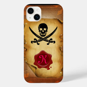 SKULL CROSSED SCHWERTER MONOGRAM Wachs Siegel Perc Case-Mate iPhone Hülle