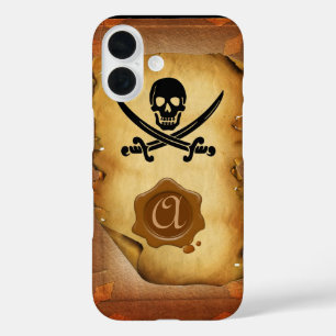 SKULL CROSSED SCHWERTER MONOGRAM Wachs Siegel Perc title_seo2