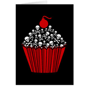 Skull Cupcake
