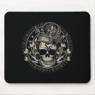 Skull Darts King Arrow Dartboard Dart Player Mousepad