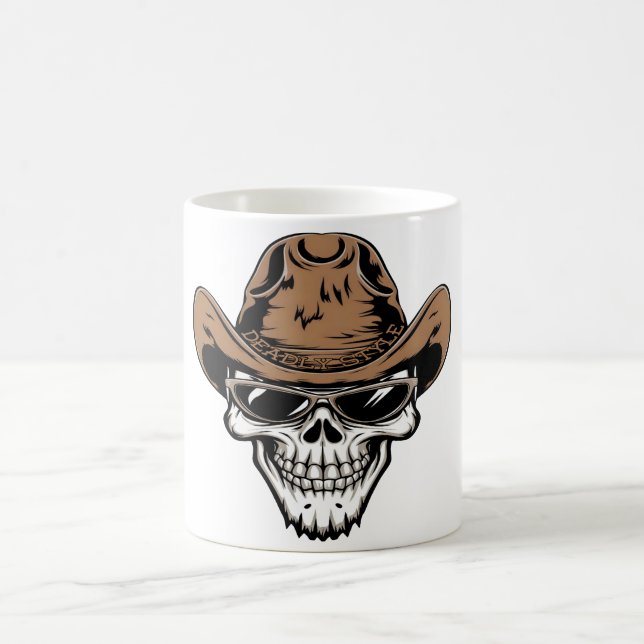 Skull Deadstyle Kaffeetasse (Mittel)