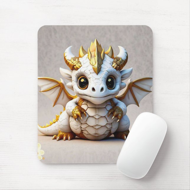 "Skull Dragon Design" Mousepad (Mit Mouse)