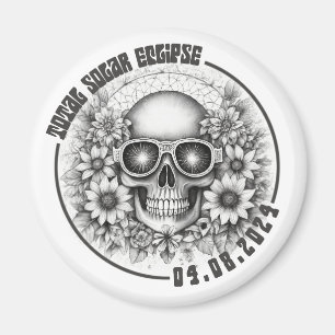Skull Eclipse Magnet