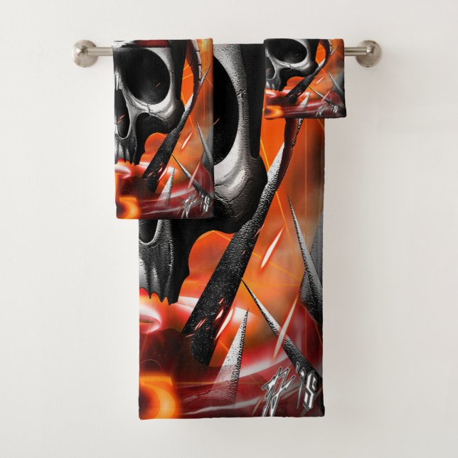 Skull Eye Joe Badhandtuch Set (Insitu)