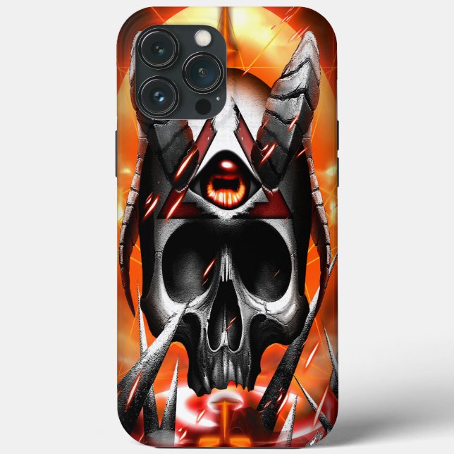 Skull Eye Joe Case-Mate iPhone Hülle (Rückseite)