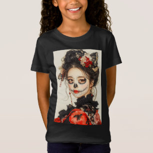Skull Face Woman T-Shirt