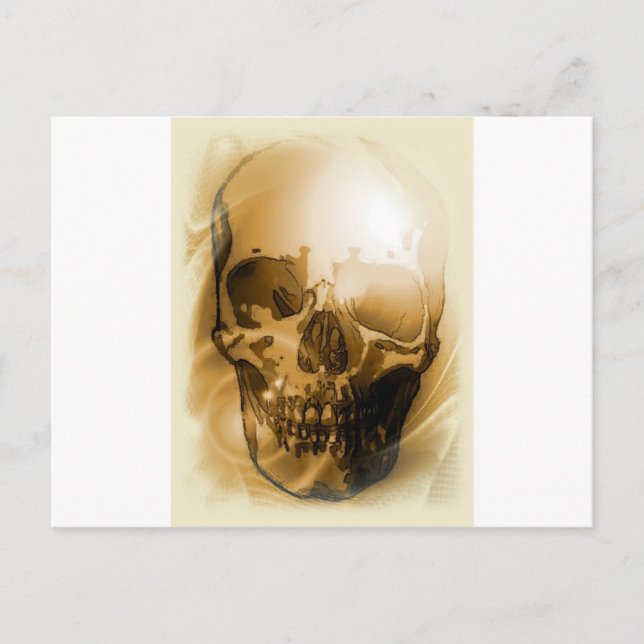 Skull Fantasy Art Postkarte (Vorderseite)