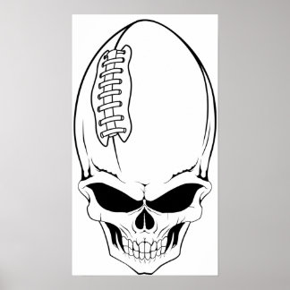 skull football 2 poster