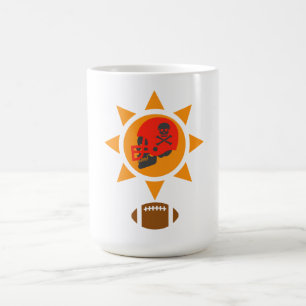 Skull Football Kaffeetasse
