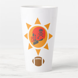 Skull Football Milchtasse