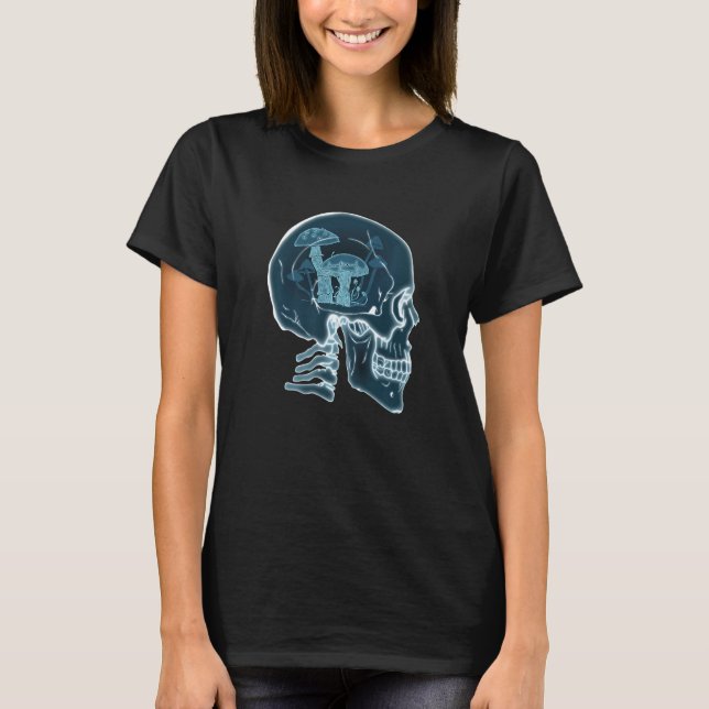 Skull Funny Mushrooms Collector Mycology fungi For T-Shirt (Vorderseite)