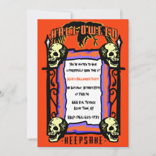 Skull Gatekeeper-Party Einladung
