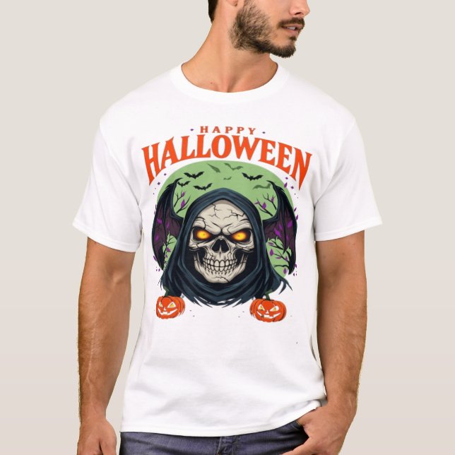 Skull Glow T-Shirt (Vorderseite)