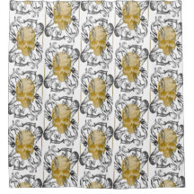 Skull Gold Vintag