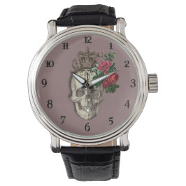 Skull Goth Watch Armbanduhr