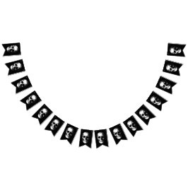 Skull Gothic Halloween Hochzeitsjagd Wimpelkette