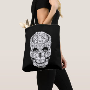 Skull Gothic Style Crossbody Tasche Pures