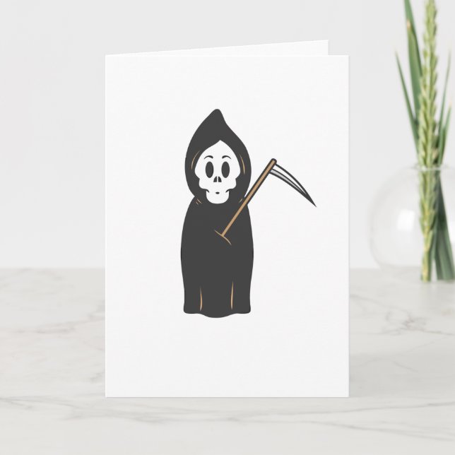 Skull Grimreaper Karte (Vorderseite)
