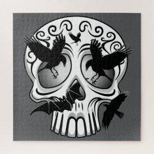 Skull Halloween Dekorative Calaveras