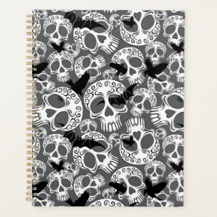 Skull Halloween Dekorative Calaveras Planer