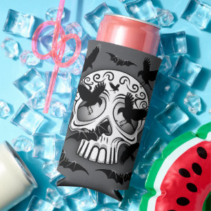 Skull Halloween Dekorative Calaveras Selters Dosenkühler