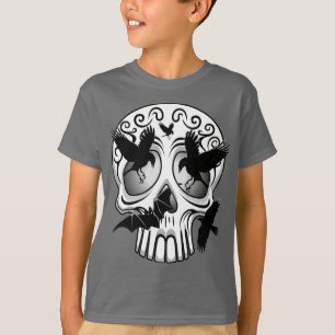 Skull Halloween Dekorative Calaveras T-Shirt