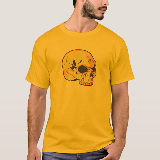 Skull Halloween Shirt (Vorderseite)