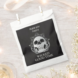 Skull Halloween Wicked Good Time Leckerei Geschenktütchen