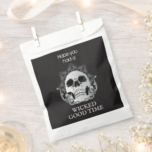 Skull Halloween Wicked Good Time Leckerei Geschenktütchen