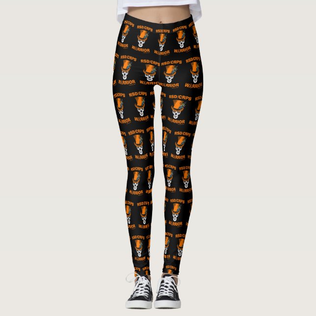 Skull/Hat...RSD/CRPS Leggings (Vorderseite)