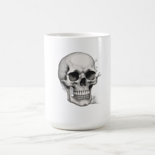 Skull Illustration Kaffeetasse