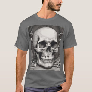Skull Illustration T-Shirt