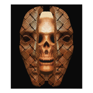 Skull inside: Enthüllung innerer Komplexität Fotodruck